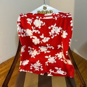 Perfect red Talbots skirt